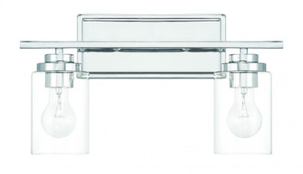 Clark 2 Light Vanity in Chrome (20|20417CH2)
