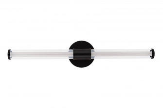 Contrast 1 Light LED Vanity in Flat Black (20|20224FB-LED)