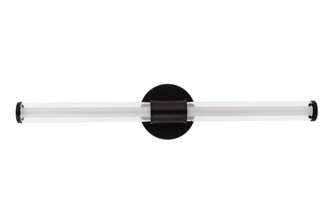 Contrast 1 Light LED Vanity in Flat Black (20|20224FB-LED)