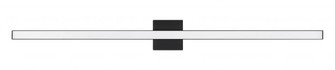 Trim 1 Light 48'' LED Vanity in Flat Black (20|10148FB-LED)