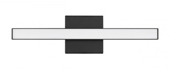Trim 1 Light 18'' LED Vanity in Flat Black (20|10118FB-LED)