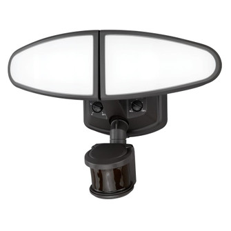 Palatine 2 Light 12-in. LED Outdoor Motion Sensor with Emergency Backup Bronze (51|T0783)