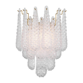 Ollie 14'' Aged Brass Sconce (205|OLL-6002-AG-CL)