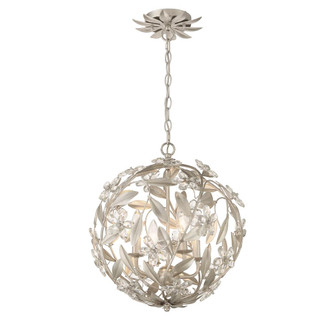Marselle 16.5'' Antique Silver Chandelier (205|MSL-314-SA)