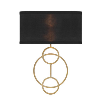 Laurel 10'' Vibrant Gold Sconce (205|LRL-992-VG-BK)