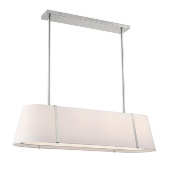 Fulton 41.75'' Polished Nickel Linear Oval Chandelier (205|FUL-917-PN)
