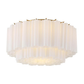 Addis 22.25'' Aged Brass Flush Mount (205|ADD-321-AG-WH)