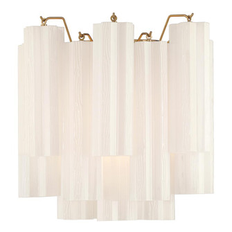 Addis 14.5'' Aged Brass Sconce (205|ADD-303-AG-WH)