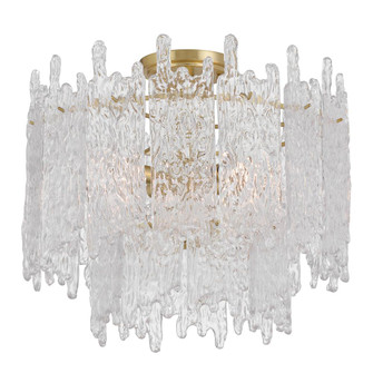 Libby Langdon Ackerly 16'' Aged Brass Semi Flush Mount (205|ACK-920-AG)