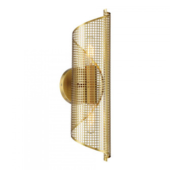 Hillbourne 2-Light Wall Sconce in Warm Brass (128|9-8030-2-322)