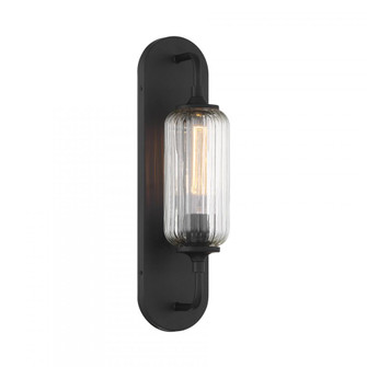 Holton 1-Light Wall Sconce in Matte Black (128|9-3024-1-BK)