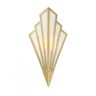 Rivage 1-Light LED Wall Sconce in Warm Brass (128|9-1037-1-322)