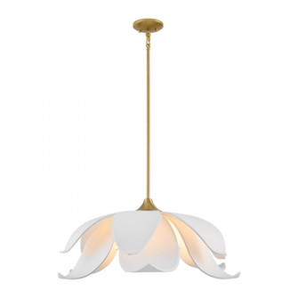 Elsie 6-Light Pendant in Warm Brass by Breegan Jane (128|7-7162-6-322)