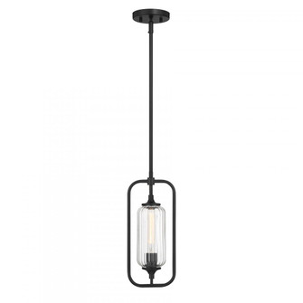 Holton 1-Light Mini-Pendant in Matte Black (128|7-3022-1-89)