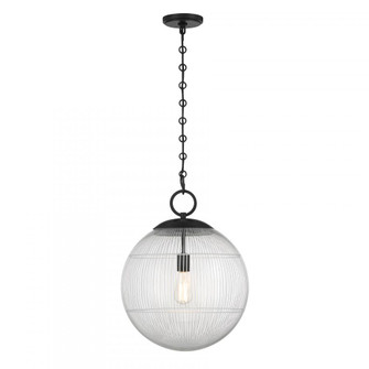 Cabot 1-Light Pendant in Matte Black (128|7-1840-1-89)