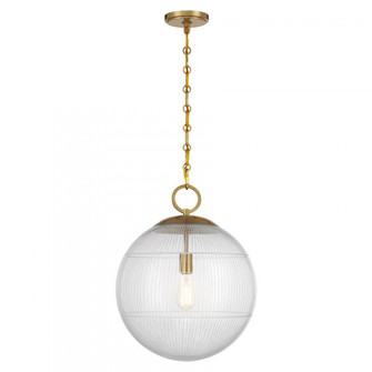 Cabot 1-Light Pendant in Warm Brass (128|7-1840-1-322)