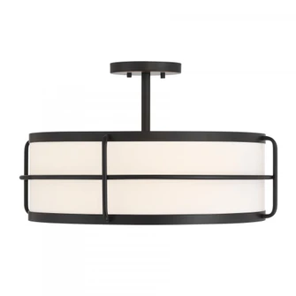 Chauncey 4-Light Ceiling Light in Matte Black (128|6-4193-4-89)