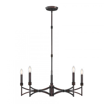 Gardner 5-Light Chandelier in Champagne Mist (128|1-8167-5-26)