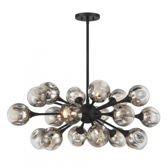 Matisse 18-Light Chandelier in Matte Black (128|1-7935-18-89)