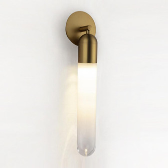 Tribeca 25'' Wall Sconce In Aged Brass (4450|HF7401-AB)