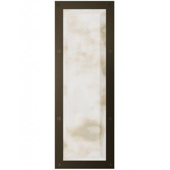 Sedona 20''H Alabaster 3-CCT LED Wall Sconce in Aged Brass (4450|HF2960-AB)
