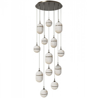 Sedona 13 Light Pendant In Alabaster (4450|HF2913-AB)
