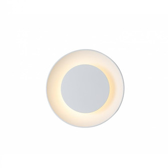 Parker 11'' Round Wall Sconce In Paintable White Plaster (4450|HF1373-WHT)