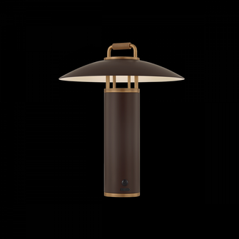 Birk Exterior Rechargeable Table Lamp (52|RTL7914-PBR/BRZ)