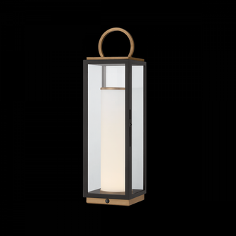 Gareth Exterior Rechargeable Table Lamp (52|RTL6723-PBR/TBK)