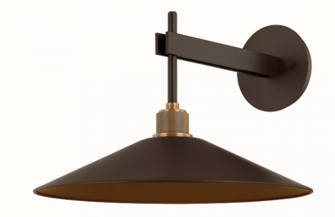 Harac Exterior Wall Sconce (52|B7811-PBR/BRZ)