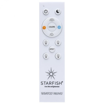 Remote for Starfish Lighting; White Finish (27|S11282)