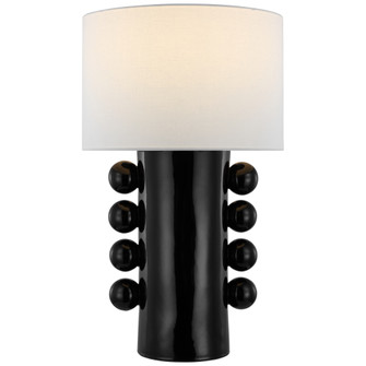 Tiglia Tall Cordless Table Lamp (279|KW 3687BLK-L-CL)