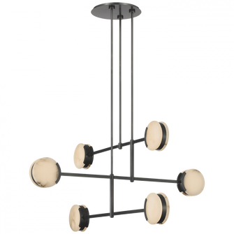 Melange 54'' Multi-Positional Chandelier (279|KW 5609BZ-ALB)