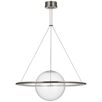 Cosmos 28'' Ring and Orb Chandelier (279|BBL 5167PWT-CG)