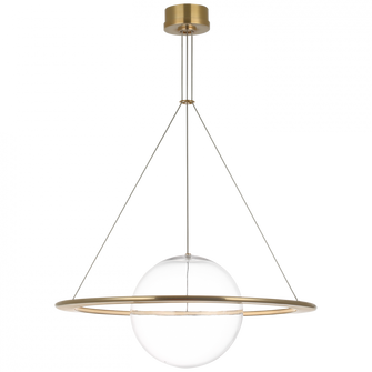 Cosmos 28'' Ring and Orb Chandelier (279|BBL 5167SB-CG)
