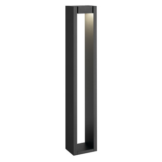 12 Volt 3000K LED 25.4'' Aimed Bollard in Textured Black (10687|16263BKT30)