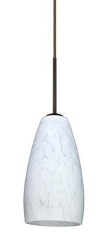 Besa Chrissy Pendant Bronze Carrera 1x9W LED (127|1BC-150919-LED-BR)