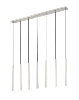 7 Light Linear Chandelier (276|919MP24-7L-BN-LED)
