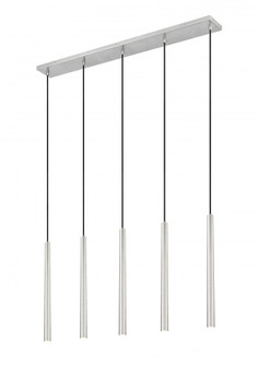 5 Light Linear Chandelier (276|919MP24-5L-BN-LED)
