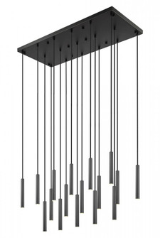 17 Light Linear Chandelier (276|919MP12-17L-MB-LED)