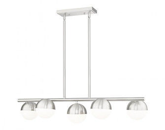 5 Light Linear Chandelier (276|7517-5L-BN)