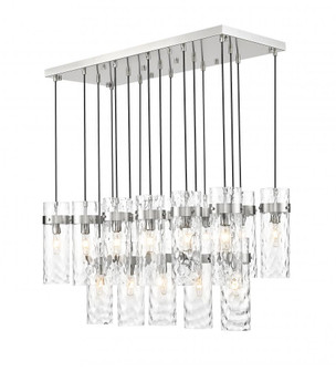 17 Light Linear Chandelier (276|7002P5-17L-BN)