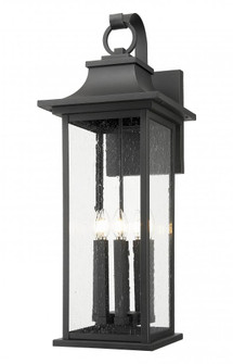 6 Light Outdoor Wall Light (276|5017XL-BK)