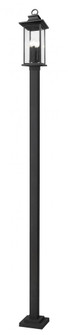 4 Light Outdoor Post Mounted Fixture (276|5017PHBS-536P-BK)