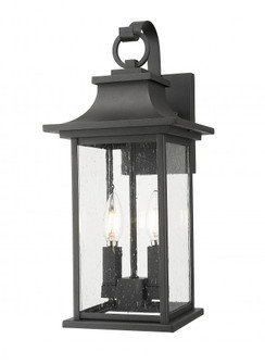 2 Light Outdoor Wall Light (276|5017M-BK)