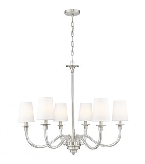 6 Light Chandelier (276|1950-6BN)