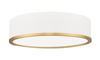 1 Light Flush Mount (276|1018F16-MW-MGLD-LED)