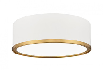 1 Light Flush Mount (276|1018F12-MW-MGLD-LED)