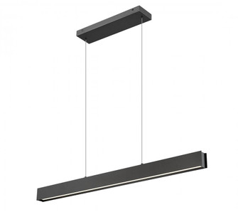 1 Light Linear Chandelier (276|1016-45L-MB-LED)