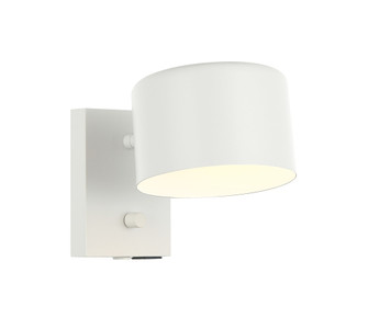 Clinton White Wall Sconce (3605|S16601WH)